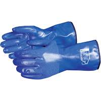North Sea Chemical Resistant  Gloves, Size Small, 11" L, Nitrile, Fleece Inner Lining, Winter Weight MAS Chibougamau