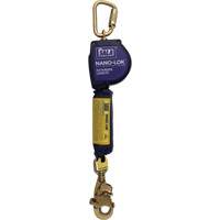 Cordage de s&eacute;curit&eacute; autor&eacute;tractable allong&eacute; Nano-Lok, 10', Dyneema, Pivotant MAS Chibougamau