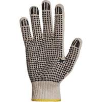 Sure Grip&reg; PVC Dotted String Knit Glove, Poly/Cotton, Single Sided, 7 Gauge, X-Small MAS Chibougamau