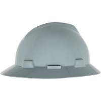 Casque de s&eacute;curit&eacute; &agrave; fente et bordure compl&egrave;te V-Gard, R&eacute;pond aux normes CSA type 1, Suspension Glissement rapide, Non ventil&eacute; MAS Chibougamau