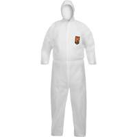KleenGuard A40 Disposable Coveralls, Medium, White, Microporous MAS Chibougamau