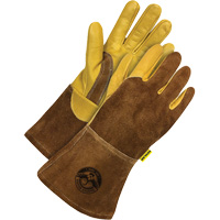 Welder's Gloves, Grain Cowhide, Size 2X-Large MAS Chibougamau
