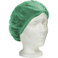 Bonnet bouffant pliss&eacute; Ronco Care, Polypropyl&egrave;ne, 21", Vert MAS Chibougamau