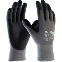 Gants enduits ATG MaxiFlex Ultimate AD-APT, Petit, R&ecirc;vetement Mousse de nitrile, Calibre 15, Enveloppe en Nylon/Spand MAS Chibougamau