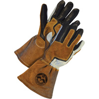Gander Brand MIG Welder's Gloves, Grain Cowhide, Size X-Small MAS Chibougamau