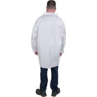 Sarraus de laboratoire de protection, Microporeux, Blanc, Moyen MAS Chibougamau