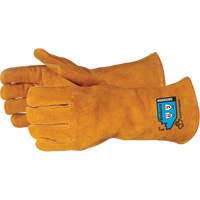 Endura&reg; Deluxe Cut-Resistant Welding Gloves, Split Cowhide, Size Small MAS Chibougamau