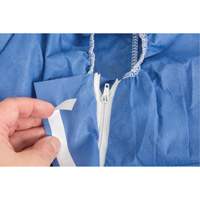 Hooded Coveralls, Medium, Blue, SMS MAS Chibougamau