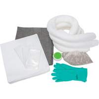 Spill Kit, Oil Only/Universal, Bag, 10 US gal. Absorbancy MAS Chibougamau