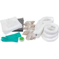 Spill Kit, Oil Only/Universal, Overpack, 20 US gal. Absorbancy MAS Chibougamau