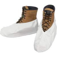 Shoe Covers, One Size, Microporous, White MAS Chibougamau