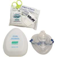 Ensemble de masque RCR de poche et accessoires, Masque r&eacute;utilisable, Classe 2 MAS Chibougamau