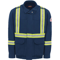 Blouson aviateur doubl&eacute; pour hommes avec garniture r&eacute;fl&eacute;chissante, Petit, Bleu marin, 29 cal/cm² MAS Chibougamau