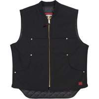 Gilet &agrave; moto WV04, Hommes, Petit, Noir MAS Chibougamau