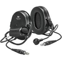 Peltor ComTac VI NIB Dual Lead Headset, Neckband Style, 22 dB MAS Chibougamau
