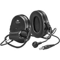Casque VI NIB avec fils de sortie unique Peltor ComTac, Style Cordon cervical, 22 dB MAS Chibougamau