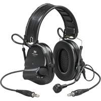 Casque VI NIB avec deux fils de sortie et rail arc Peltor ComTac, Style Bandeau, 23 dB MAS Chibougamau