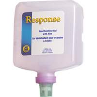 Response&reg; Hand Sanitizer Gel with Aloe, 1000 ml, Pump Bottle, 70% Alcohol MAS Chibougamau