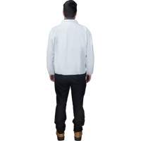 Disposable Shirt, Microporous, Small, White MAS Chibougamau