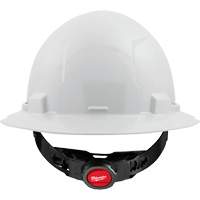Full Brim Hardhat, Meets CSA Type 1, Ratchet Suspension, Non-Vented MAS Chibougamau
