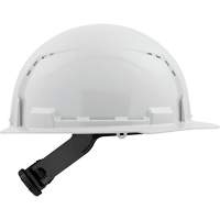 Casque de s&eacute;curit&eacute; &agrave; bordure avant, R&eacute;pond aux normes CSA type 1, Suspension Rochet, Ventil&eacute; MAS Chibougamau