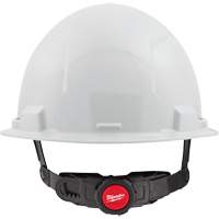 Casque de s&eacute;curit&eacute; &agrave; bordure avant, R&eacute;pond aux normes CSA type 1, Suspension Rochet, Non ventil&eacute; MAS Chibougamau