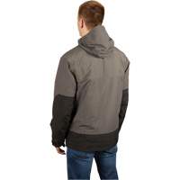 Blouson imperm&eacute;able Hydrobreak, Hommes, 3T-Grand, Gris MAS Chibougamau