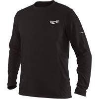 Workskin Long Sleeve Shirt, Men's, Small, Black MAS Chibougamau