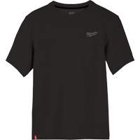 Hybrid Work Tee Shirt, Men's, Small, Black MAS Chibougamau