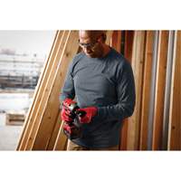 Hybrid Work Tee Shirt, Men's, Small, Blue MAS Chibougamau