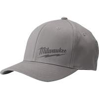Flexfit&reg; Fitted Hat - Small/Medium, Grey, Poly-Cotton MAS Chibougamau