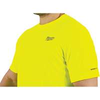Workskin Lightweight High Visibility Shirt, Men's, Small, Yellow MAS Chibougamau