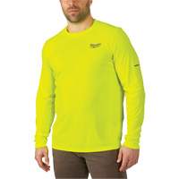 Workskin Lightweight High Visibility Shirt, Men's, Small, Yellow MAS Chibougamau