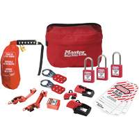 Premier Lockout Kit with Zenex Thermoplastic Locks, Electrical Kit, 16 Components MAS Chibougamau