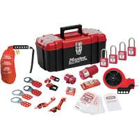 Premier Lockout Kit with Zenex Thermoplastic Locks, Electrical Kit, 21 Components MAS Chibougamau