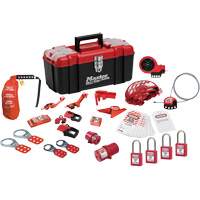 Premier Lockout Kit with Zenex Thermoplastic Locks, Electrical/Valve Kit, 27 Components MAS Chibougamau