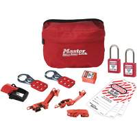 Standard Lockout Kit with Zenex Thermoplastic Locks, Electrical Kit, 13 Components MAS Chibougamau
