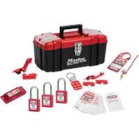 Standard Lockout Kit with Zenex Thermoplastic Locks, Electrical Kit, 14 Components MAS Chibougamau