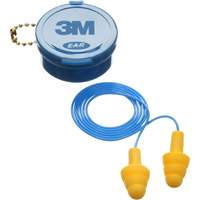 Bouchons d'oreilles pr&eacute;moul&eacute;s E-A-R Ultrafit, Avec cordon, Paire - Boîtier en plastique, 25 dB NRR, Taille unique MAS Chibougamau