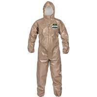 Coveralls, ChemMax 4 Plus, Large, Brown MAS Chibougamau