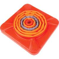 C&ocirc;ne de signalisation repliable, 18" h, Orange MAS Chibougamau