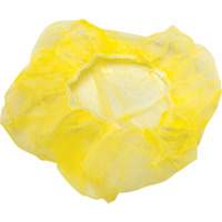Bouffant Caps, Polypropylene, 21", Yellow MAS Chibougamau
