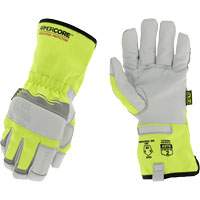 Gants de protection haute visibilit&eacute; contre les &eacute;pingles, Taille Petit, Rev&ecirc;tement Polyur&eacute;thane, Enveloppe en DuraHide, ASTM ANSI niveau A5 MAS Chibougamau