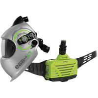 Syst&egrave;me APR motoris&eacute; sur ceinture pour soudage e3000x, Capuchon & visi&egrave;re/Masque de soudage, Pile Lithium-ion MAS Chibougamau