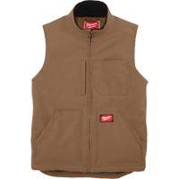 Veste doubl&eacute;e en sherpa ultra-r&eacute;sistante, Hommes, Petit, Brun MAS Chibougamau