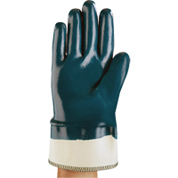 Nitrotough N660 Gloves, 9, Nitrile Coating, Cotton Shell MAS Chibougamau