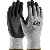 Gants r&eacute;sistants &agrave; la coupe G-Tek, Taille T-petit, Calibre 13, Rev&ecirc;tement Nitrile, Enveloppe en PolyKor, ASTM ANSI niveau A2/EN 388 niveau 3/EN 388 niveau B MAS Chibougamau