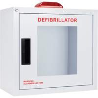 Standard Large AED Cabinet with Alarm & Strobe, Zoll AED Plus&reg;/Zoll AED 3/Cardio-Science/Physio-Control For, Non-Medical MAS Chibougamau