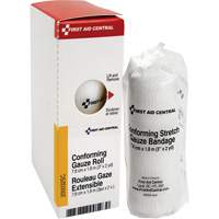 SmartCompliance&reg; Refill Conforming Stretch Gauze Bandage, Roll, 6' L x 3" W, Sterile, Medical Device Class 1 MAS Chibougamau