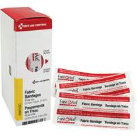 SmartCompliance&reg; Refill Adhesive Bandages, Rectangular/Square, 3", Fabric, Non-Sterile MAS Chibougamau